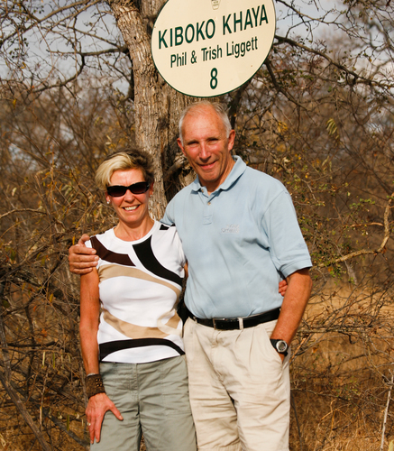'An Oldie' - us at our haven in Limpopo