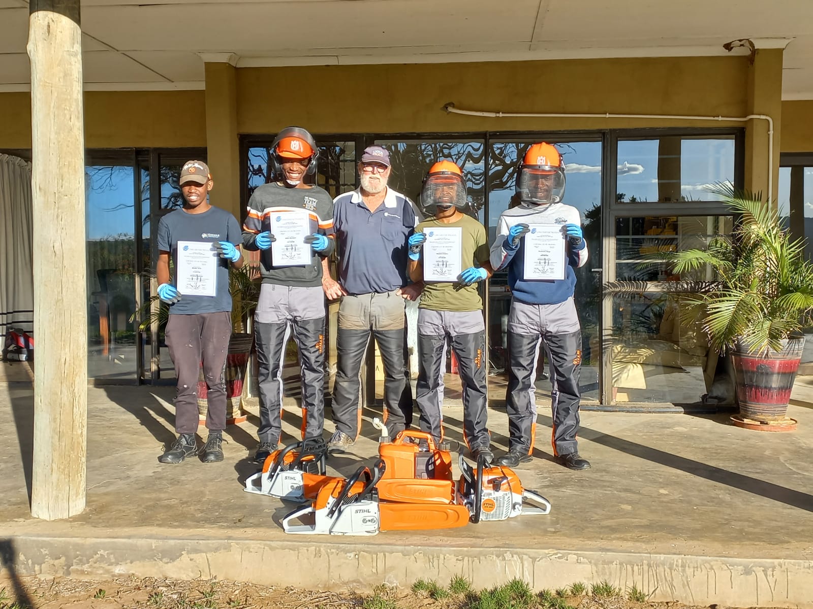 Kariega Foundation APC Team Chainsaw Certification