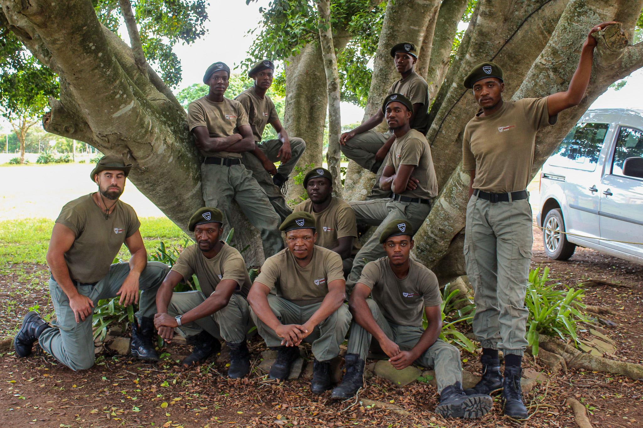 Students from the Community-Based Field Ranger (APU) Training Programme